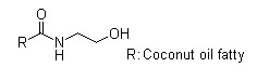 Coconut oil monoethanolamide